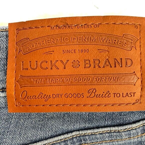 Lucky Brand Skinny Jeans Women's 10 / 30 Blue AVA Mid Rise Stretch - Picture 14 of 15